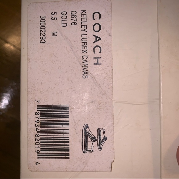 Coach keeley lurex canvas - Picture 7 of 7